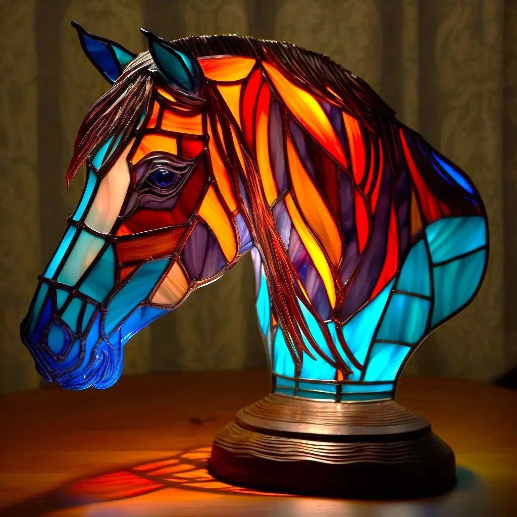 Plafons - Vitražs lampa