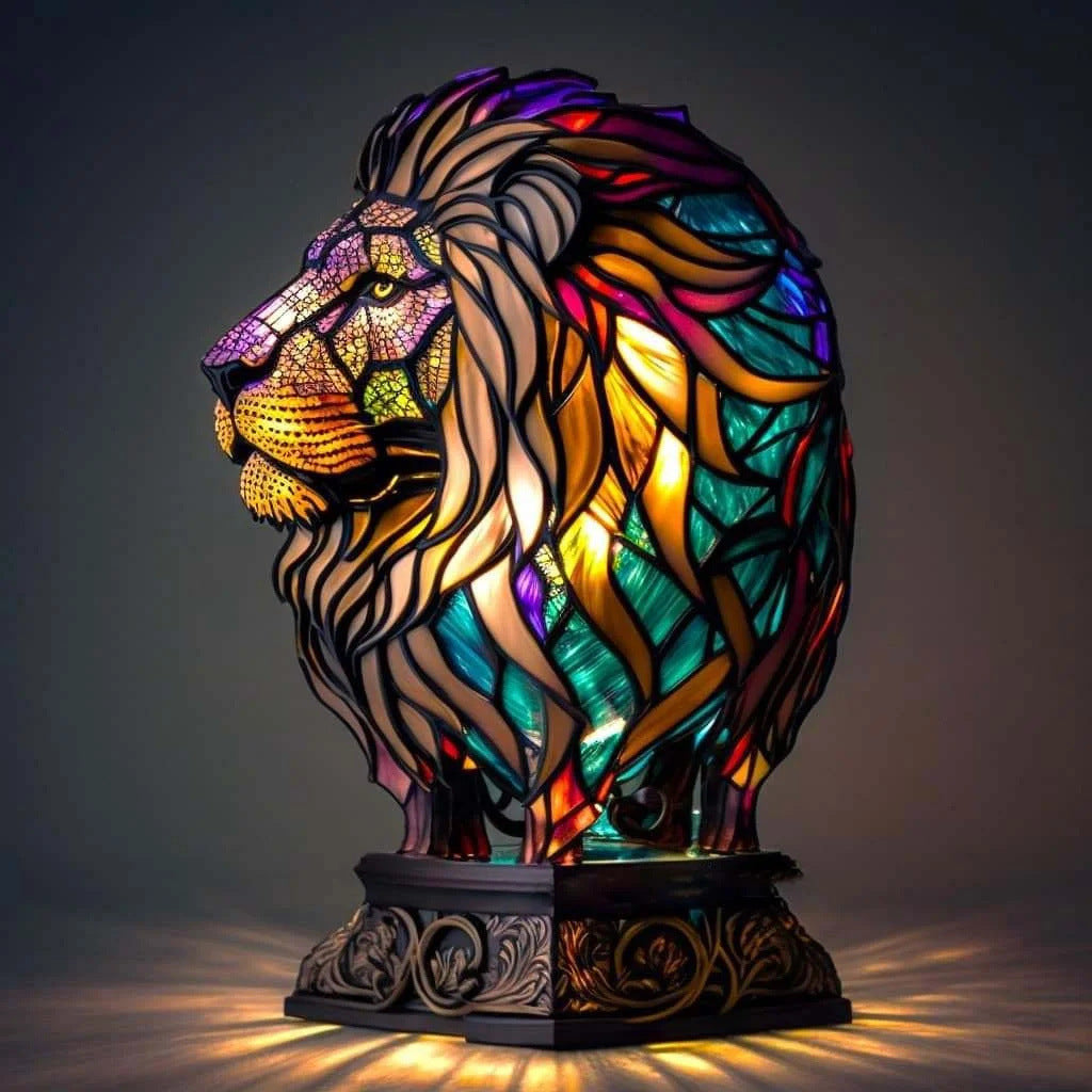 Perkūnas - Vitražā lampa