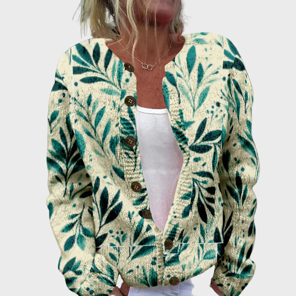 Ilze - Stilīga veste ar rakstu