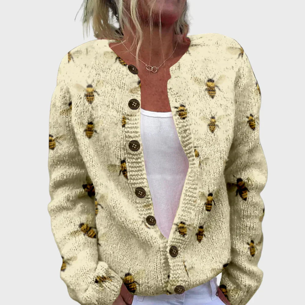 Eleganta Adīta Vestes ar Rakstu