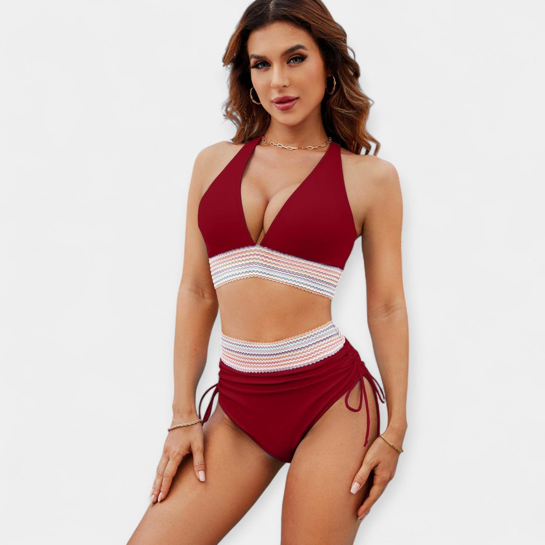 Augsta Jostas Bikini ar Atbalstu