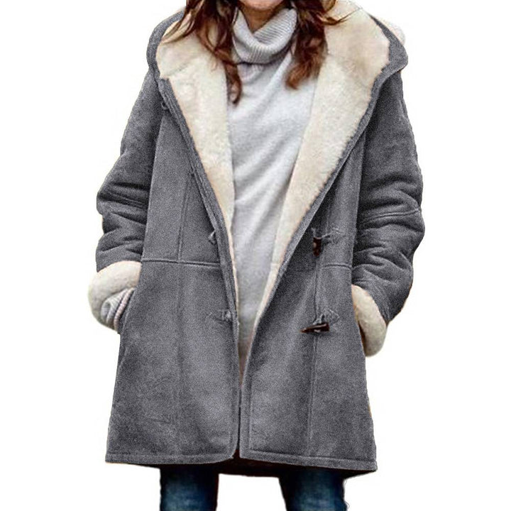 Elga - Ērts Mētelis ar Fleece Odere