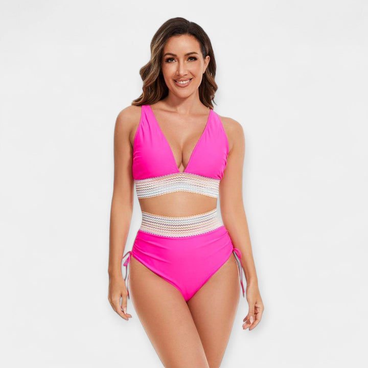 Augsta Jostas Bikini ar Atbalstu