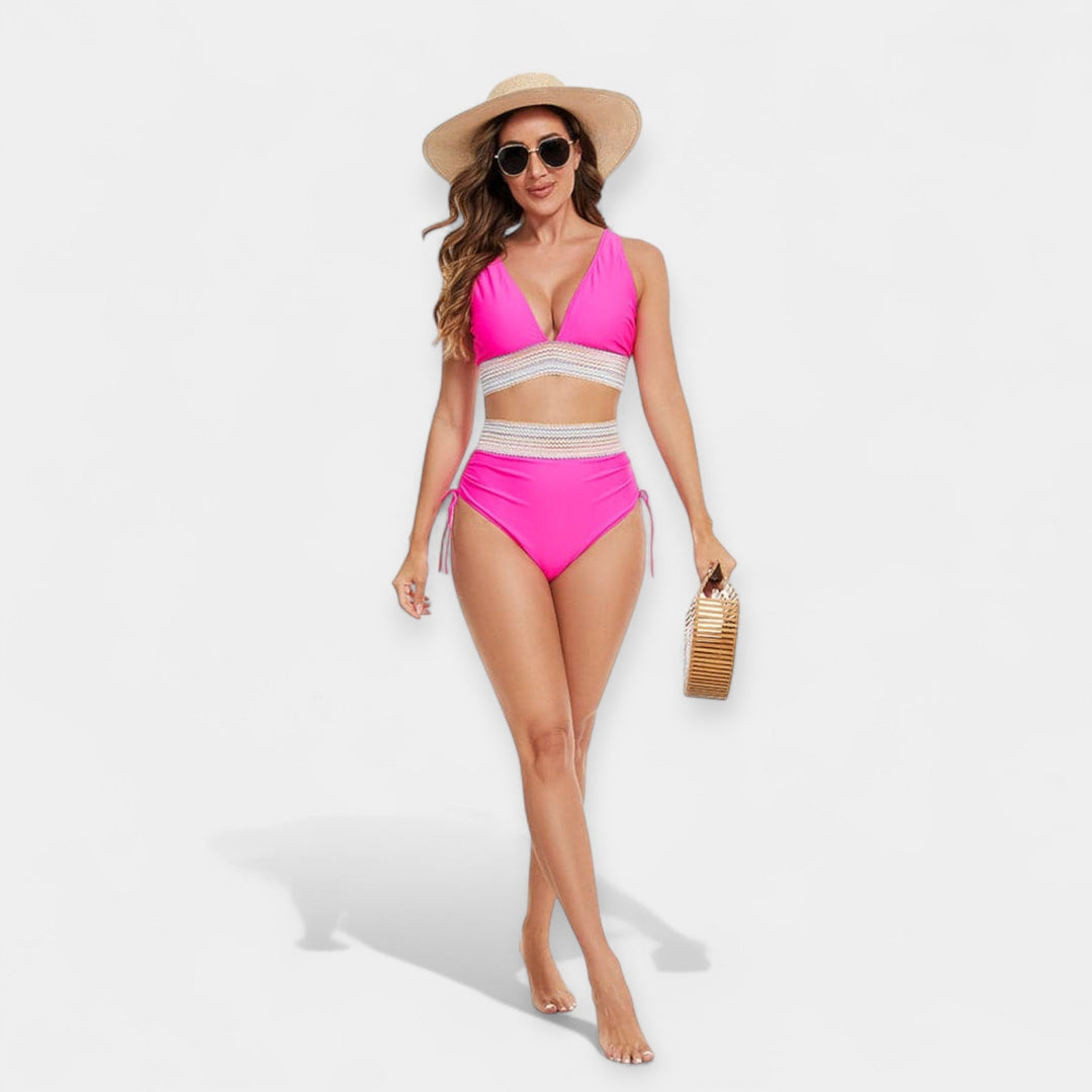 Augsta Jostas Bikini ar Atbalstu