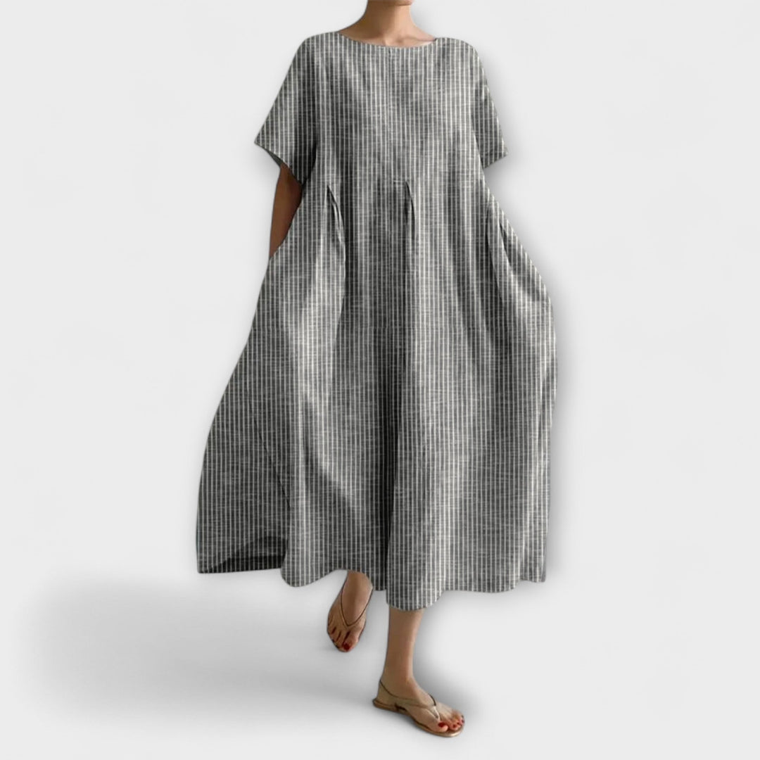 Лилия - Дълга casual рокля